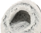 Trixie Cat Basket Iglo Harvey Grau/Weiss-Schwarz