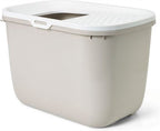 Savic Katzentoilette Hop In Weiss / Mokka