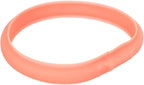 Trixie Leuchtende Hundehalsband Blitz Usb Silikon Koralle