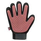 Trixie Pflegehandschuh Mesh Material / Tpr Rosa / Schwarz