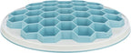 Trixie Slowfeeding Platehive Kunststoff / Tpr / Tpe Grau / Blau