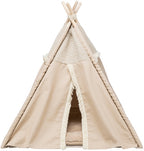 Trixie Katze Korb Tipi Boho Beige