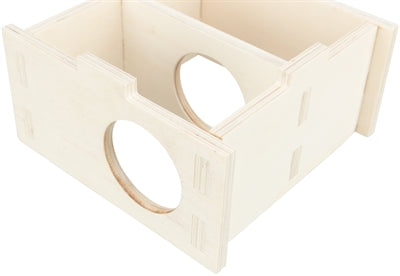 Trixie 2 Zimmer Unbehandeltes Holz Natur