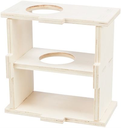 Trixie 2 Zimmer Unbehandeltes Holz Natur