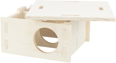 Trixie 2 Zimmer Unbehandeltes Holz Natur