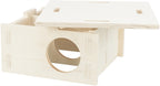 Trixie 2 Zimmer Unbehandeltes Holz Natur