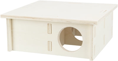Trixie 4 Zimmer Unbehandeltes Holz Natur
