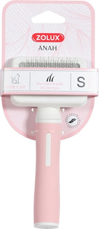 Zolux Anah Slicker Brush Rosa/Weiss