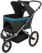 Trixie Hundebuggy Schwarz / Petrol