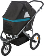 Trixie Hundebuggy Schwarz / Petrol
