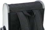 Trixie Dog Rucksack Chloe Hellgrau/Schwarz