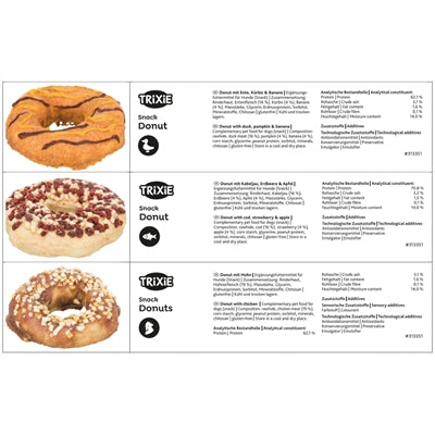 Trixie Dog Donuts Mix Sortiert