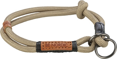 Trixie Be Nordic Halsband Hund Halb-Slip Sand / Schwarz