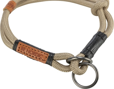 Trixie Be Nordic Halsband Hund Halb-Slip Sand / Schwarz