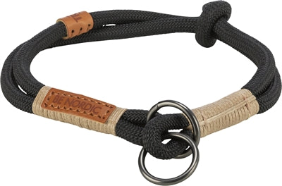 Trixie Be Nordic Halsband Hund Halb-Schlupf Schwarz / Sand