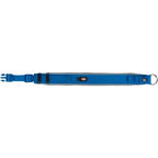 Trixie Premium Hundehalsband Extra Breit Königsblau / Graphitgrau
