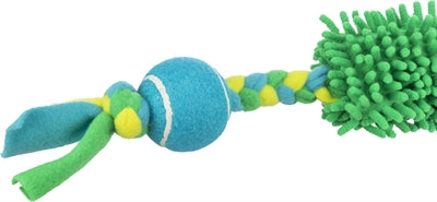Trixie Hundespielzeug Bungee Tugger Mit Tennisball Polyester