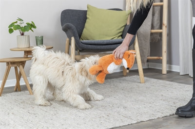 Trixie Be Eco Hundespielzeug Fuchs Plüsch Recycelt