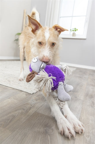 Trixie Hund Spielzeug Monster Plüsch Lila