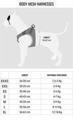 Morso Hundegeschirr Body Mesh Recycelt Rosa Think Pink