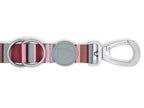 Morso Hundeleine Verstellbar Recycelt Skyline Rot/Rosa