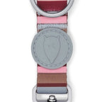 Morso Hundeleine Verstellbar Recycelt Skyline Rot/Rosa