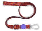Morso Hundeleine Verstellbar Recycelt Urban Lizard Rot