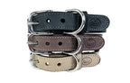 Sazzz Hundehalsband Nomad Vintage Leder Beige