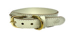 Sazzz Hundehalsband Pioneer Classic Leder Creme