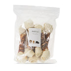 Petstyle Living Geknotet Knochen Weiss Mit Ente