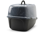 Savic Katzentoilette Nestor Jumbo Marmor Grau/Schwarz
