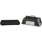 Trixie Hundeflugzeugtasche Boarding Schwarz/Grau