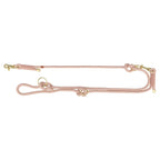 Trixie Hundeleine Weiches Seil Verstellbar Rosa / Hellrosa
