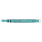 Trixie Hundehalsband Premium Extra Breit Aqua / Graphitgrau