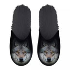 Markenlos Pantoffelwolf Schwarz