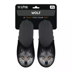 Markenlos Pantoffelwolf Schwarz