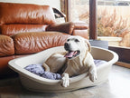 Rosewood Hundekissen All Seasons Oval Dog Print / Grau