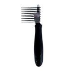 Tools-2-Groom Tools-2-Gewachsener Velcro-Kamm Kunststoffgriff