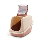 Savic Katzentoilette Nestor Champagner Rosa / Terracotta