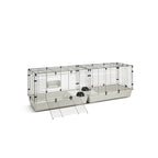 Savic Clubix 200 Nagetierkäfig Schwarz / Hellgrau