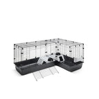 Savic Clubix Ecke Nagetierkäfig Schwarz