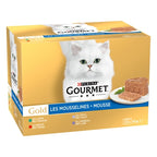 Gourmet Goldmousse Gemischt Kaninchen/Rind/Kalb/Lamm