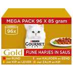 Gourmet Goldklumpen In Bratensosse Rind / Lachs / Truthahn / Huhn