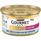 Gourmet Gold Gourmet Mix Meeresfisch In Sauce Mit Spinat