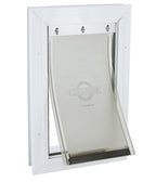 Petsafe Hundeklappe Bis Zu 7 Kg Aluminium Weiss
